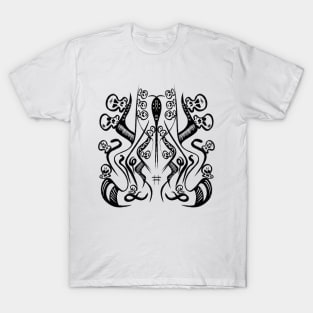 Tribal skulls alt T-Shirt